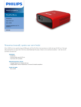 Philips PPX320/INT Product Datasheet