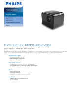 Philips PPX120/INT Product Datasheet