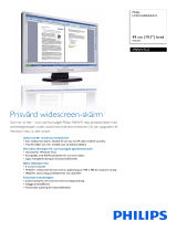 Philips 190WV7CS/00 Product Datasheet