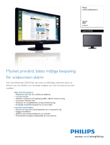 Philips 220VW9FB/62 Product Datasheet