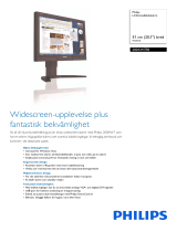 Philips 200XW7EB/00 Product Datasheet