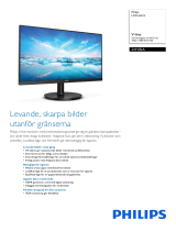 Philips 241V8LA/00 Product Datasheet