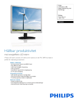 Philips 19S4LSS/00 Product Datasheet