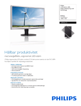 Philips 220S4LCS/01 Product Datasheet