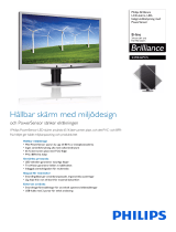 Philips 241B4LPCS/00 Product Datasheet