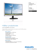 Philips 231S4LSS/00 Product Datasheet