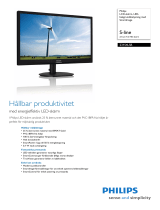 Philips 231S4LSB/01 Product Datasheet