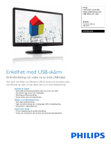 Philips 221S3UCB/00 Product Datasheet