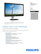 Philips 271S4LPYEB/00 Product Datasheet