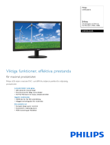 Philips 243S5LDAB/01 Product Datasheet