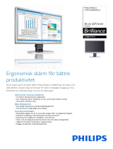 Philips 220BW9CS/00 Product Datasheet