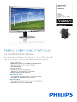 Philips 240B4LPYCS/00 Product Datasheet