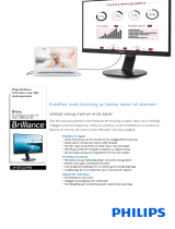 Philips 241B7QUPEB/01 Product Datasheet