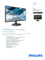 Philips 221S8LDAB/00 Product Datasheet