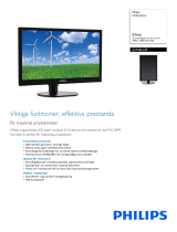 Philips 221S6LCB/00 Product Datasheet