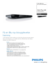 Philips BDP3250/05 Product Datasheet