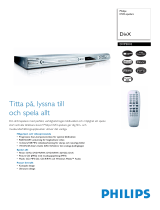 Philips DVP3010/02 Product Datasheet