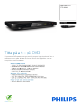 Philips DVP3800/12 Product Datasheet