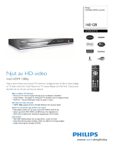 Philips DVDR3577H/58 Product Datasheet