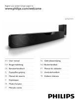 Philips HTS7111/12 Användarmanual