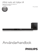 Philips HTL2153B/12 Användarmanual