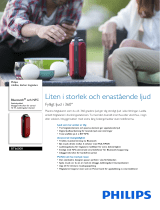 Philips BT6600R/12 Product Datasheet