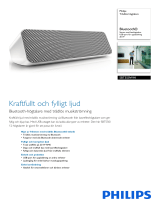 Philips SBT550WHI/12 Product Datasheet