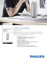 Philips BT6060W/12 Product Datasheet