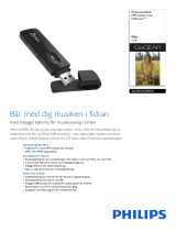 Philips SA5MXX04KN/12 Product Datasheet