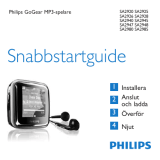 Philips SA2945/02 Snabbstartsguide