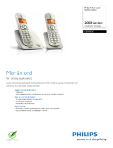 Philips CD2702C/21 Product Datasheet