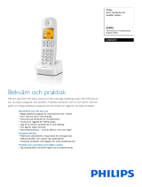 Philips D4050W/12 Product Datasheet