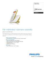 Philips CD1811G/FR Product Datasheet