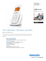 Philips CD2850W/38 Product Datasheet