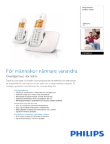 Philips CD2902W/38 Product Datasheet