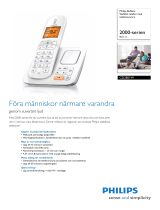 Philips CD2851W/FT Product Datasheet