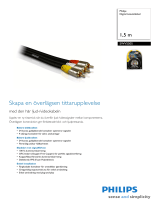 Philips SWV5505/10 Product Datasheet