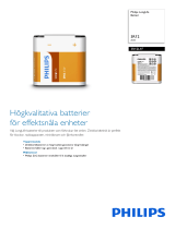 Philips 3R12L1F/10 Product Datasheet