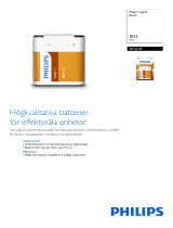 Philips 3R12L1B/10 Product Datasheet