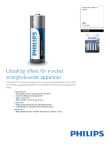 Philips LR6E4B/10 Product Datasheet