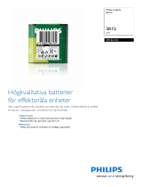 Philips 3R12LS1A/10 Product Datasheet