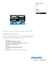 Philips LR6EB8A/10 Product Datasheet