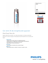 Philips LR6P6B/10 Product Datasheet