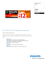 Philips LR03PS24C/10 Product Datasheet