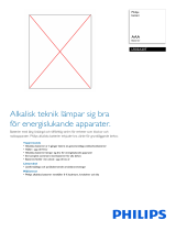 Philips LR03A20T/10 Product Datasheet