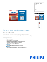 Philips LR03P8BP/10 Product Datasheet