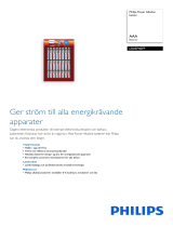 Philips LR03P40FP/10 Product Datasheet