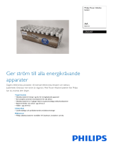 Philips LR6A40F/10 Product Datasheet