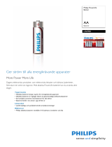 Philips LR6P8B/10 Product Datasheet