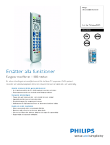 Philips SRU5030/86 Product Datasheet